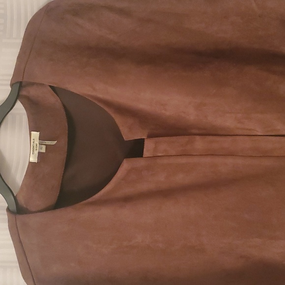 Brown Peplum Jacket - Picture 3 of 4